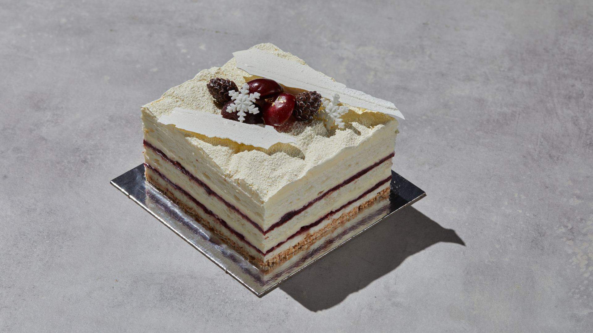 Black Star Has Created a Limited-Edition Festive Cake If You Fancy a Sweet White Christmas