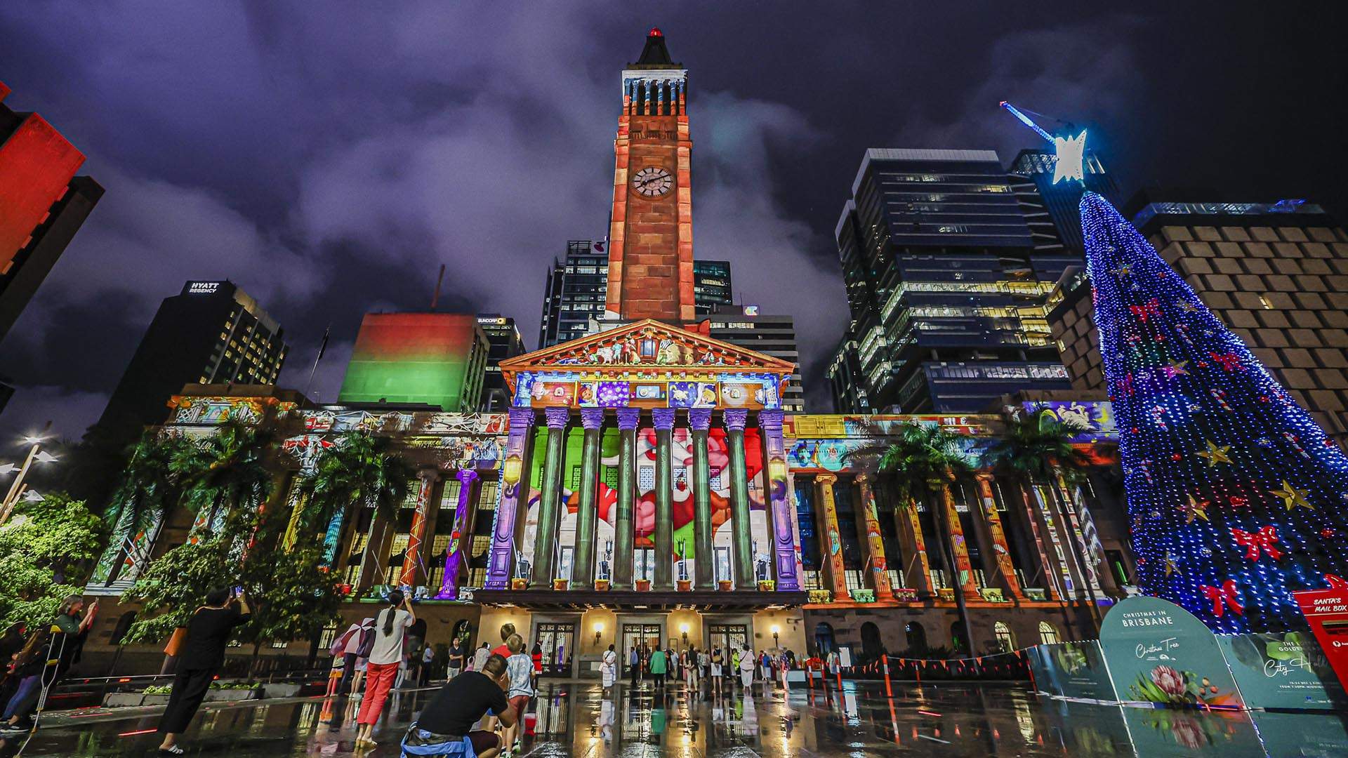Brisbane's Month-Long Christmas Celebrations Are Back for 2023 with Markets, Glowing Gardens and Tiny Doors