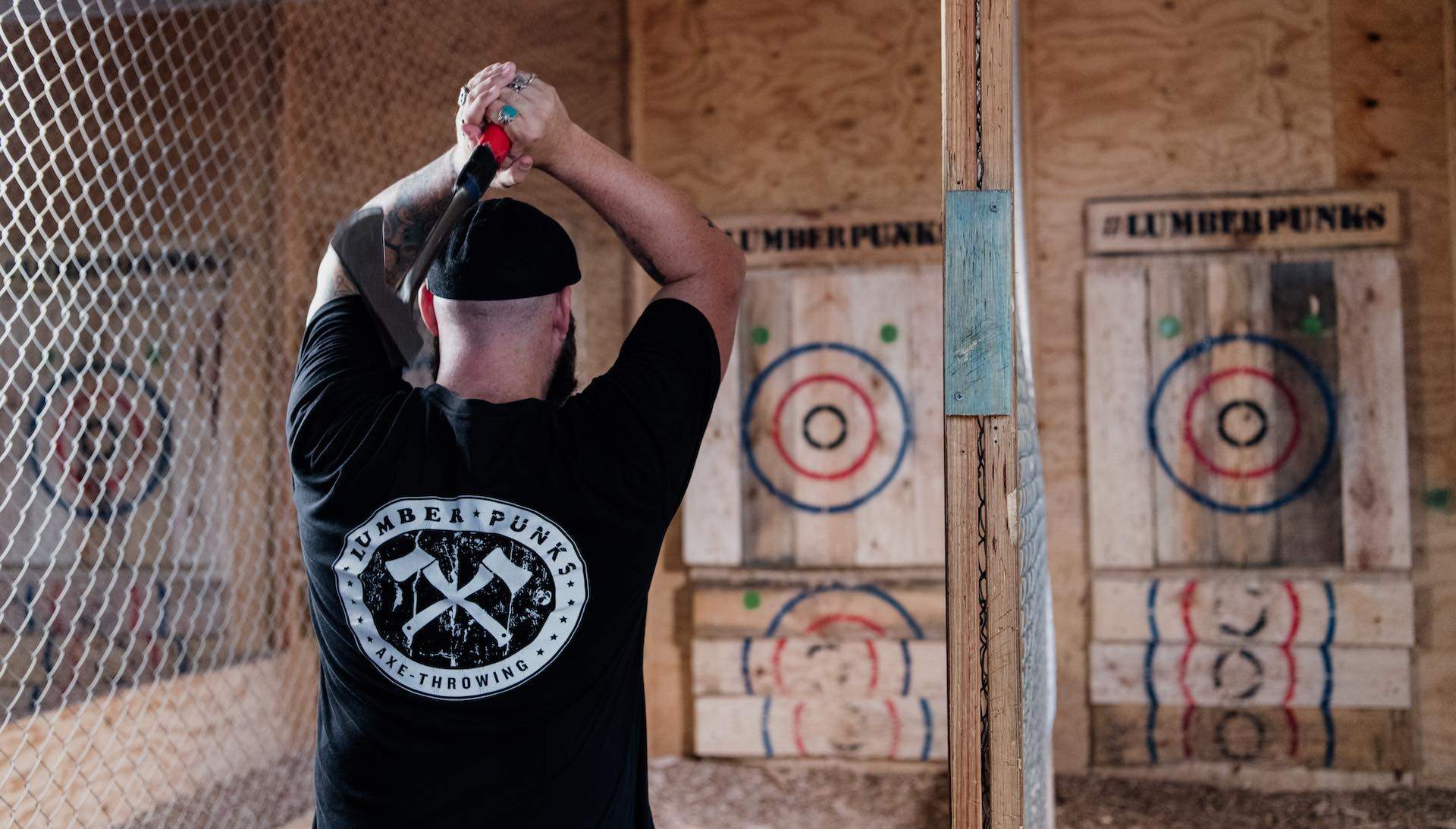 You Can Score 2-for-1 Axe Throwing at the New Lumber Punks Brookvale