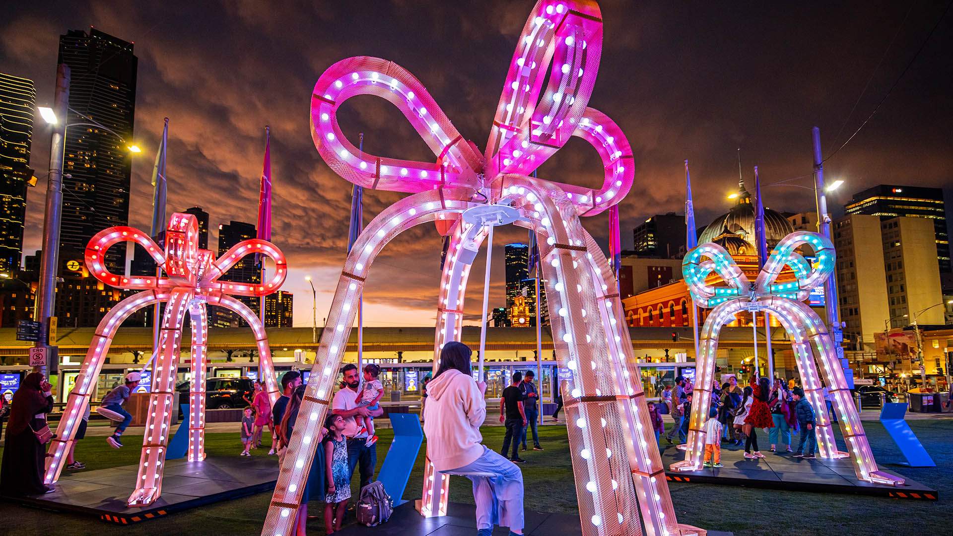 Melbourne's Month-Long Christmas Festival Is Back with Markets, Mazes, Rollerskating and Dazzling Decorations