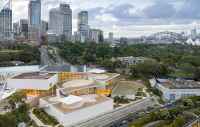 Background image for The Art Gallery of NSW's Sydney Modern Project Has Arrived with Immersive Installations and Water Views