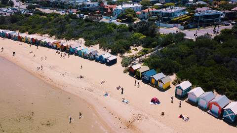 DENDY STREET BEACH, BRIGHTON - one of the best beaches in Melbourne.