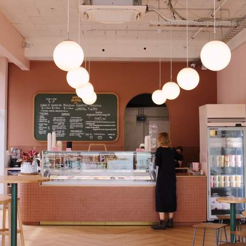 A New Chic (and Very Pink) Duck Island Ice Cream Store Has Just Opened in Takapuna