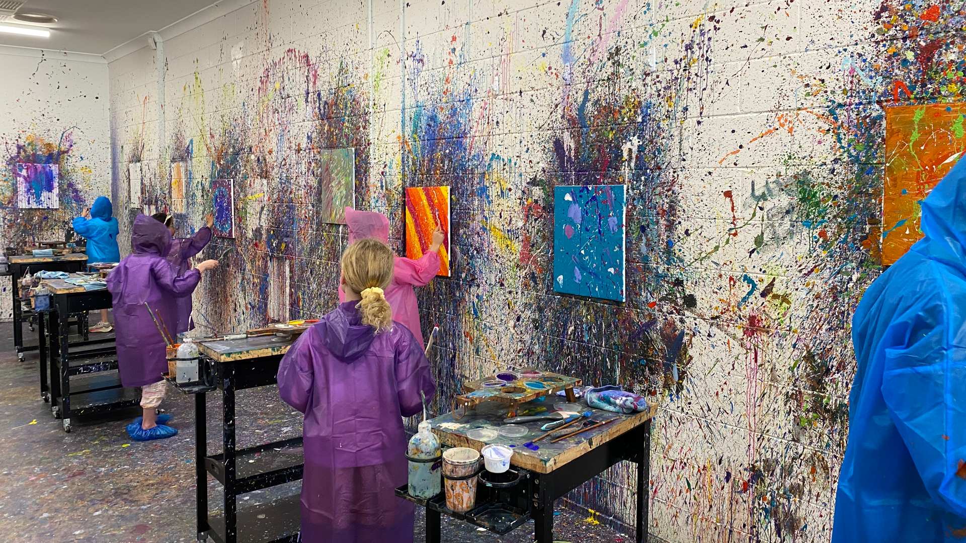 Kaboo Splatter Paint Studio Concrete Playground