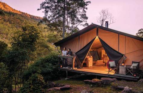 The Eight Best Places to Go Glamping Near Brisbane