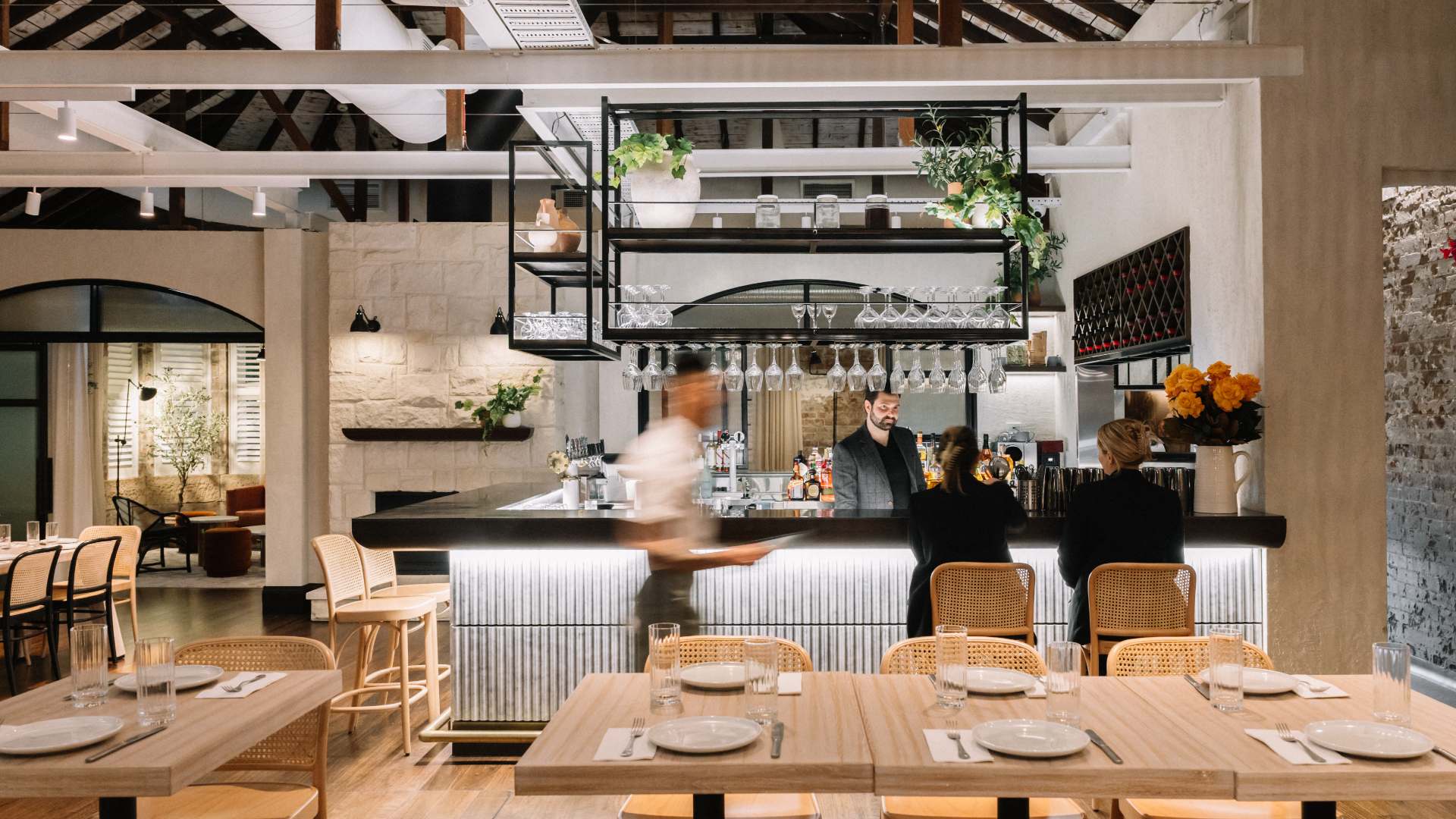Justin North Has Opened His New Greek-Inspired Restaurant Sofia Above Bar Cleveland in Surry Hills