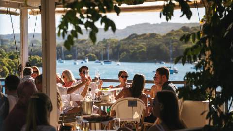 sunset aperol spritz sydney