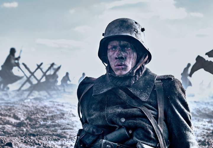Background image for 'Everything Everywhere All At Once' and 'All Quiet on the Western Front' Just Won Big at the 2023 Oscars