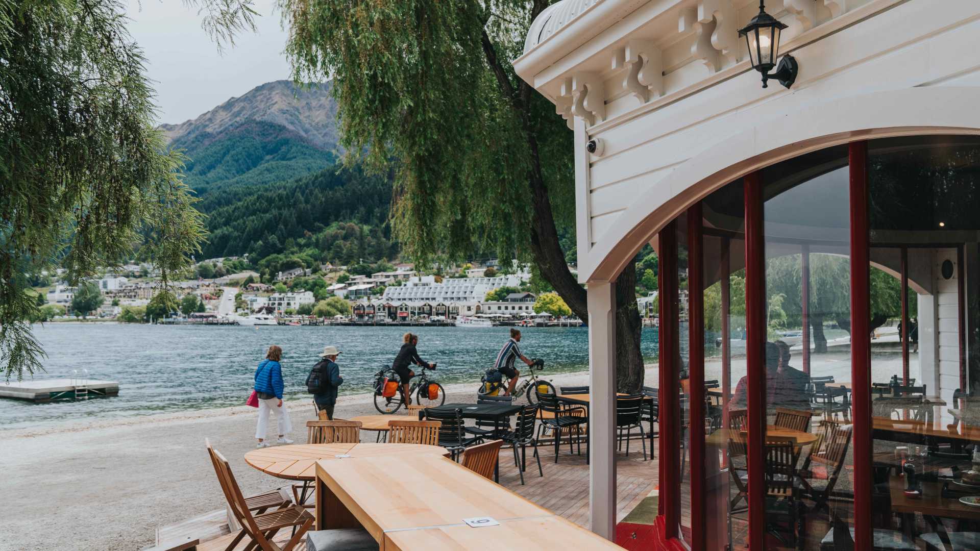 Ben Bayly Has Turned Queenstown's Heritage Bathhouse Building Into a Nostalgic Brit-Themed Eatery