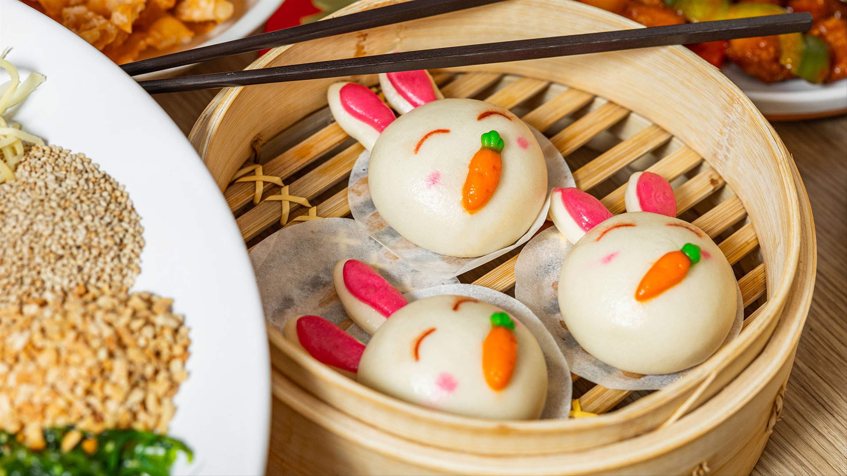 Biscoff Rabbit Character Din Tai Fung Is Making Super-Cute Chocolate and Biscoff Rabbit Buns for ...