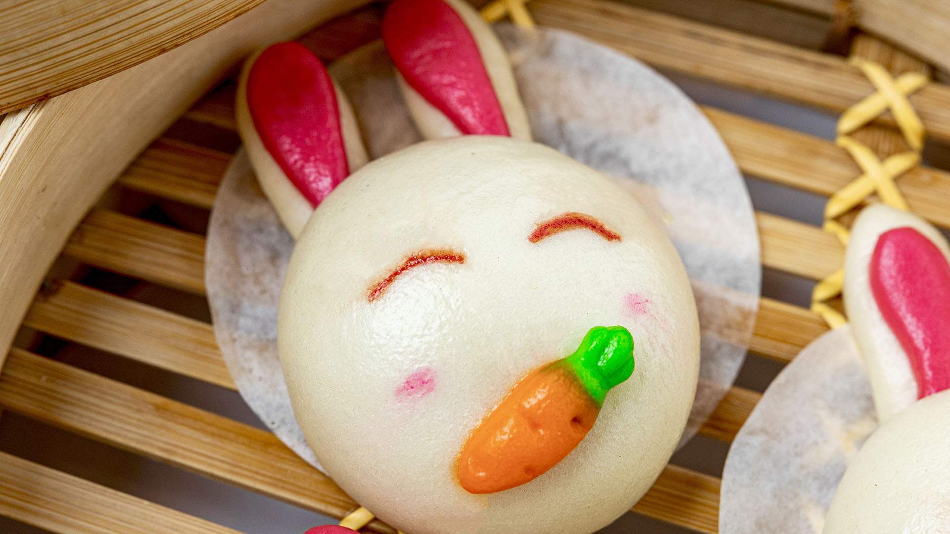 Din Tai Fung Is Making Super-Cute Chocolate and Biscoff Rabbit Buns for Lunar New Year