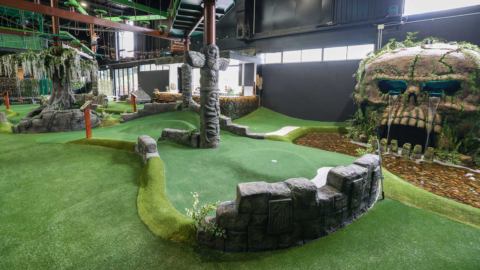 Brisbanes East Just Scored A New 16 Hole Jungle Themed Mini Golf