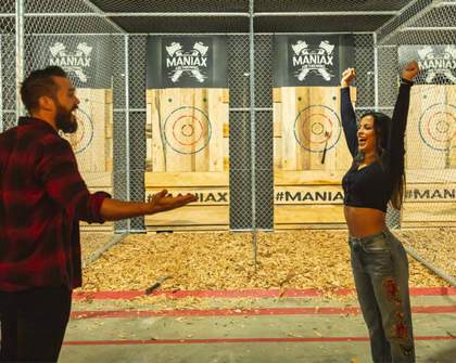 You Can Win a Free Valentine's Day Date Night Complete with Complimentary Pizza, Drinks and Axe Throwing