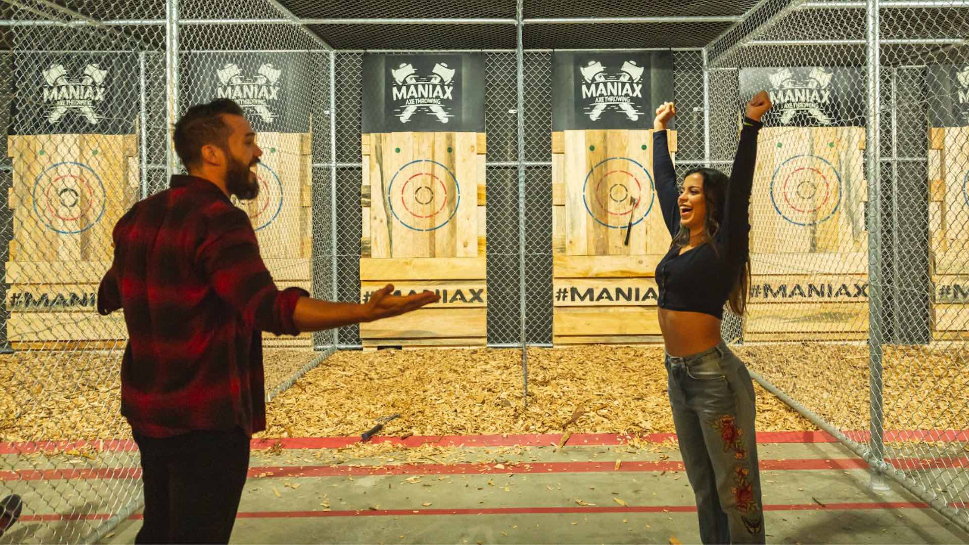 You Can Win a Free Valentine's Day Date Night Complete with Complimentary Pizza, Drinks and Axe Throwing