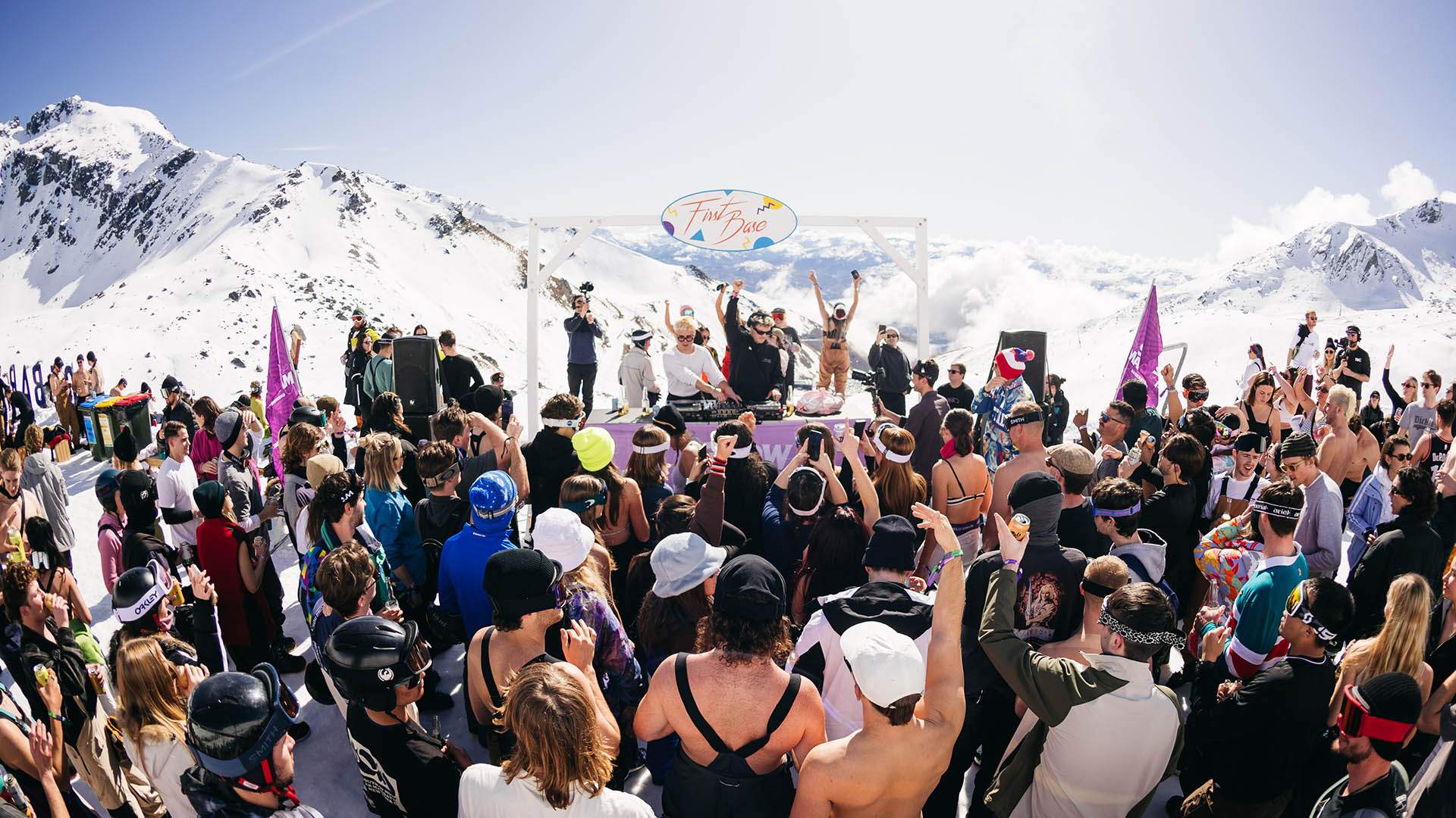 Start Planning a Ski Trip Queenstown's Alpine Music Fest Snow Machine