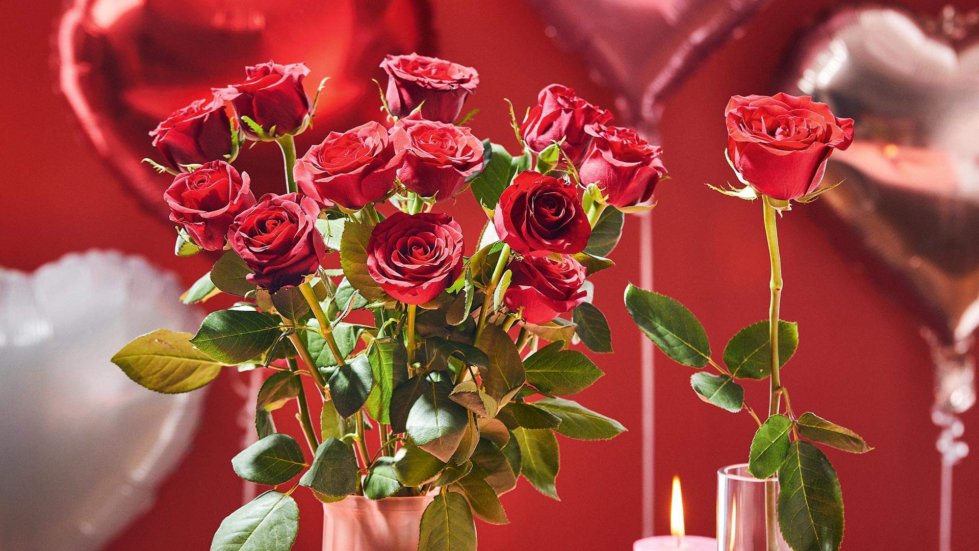 ALDI Is Doing a Dozen Roses and a Bottle of Rosé for $30 If You Need a Last-Minute Valentine's Day Gift