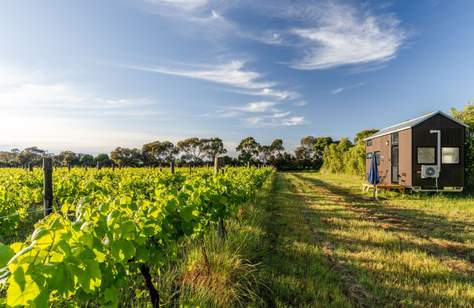 Tiny Away's New Victorian Tiny Stay Is Nestled Among the Vineyards in Heathcote Wine Country