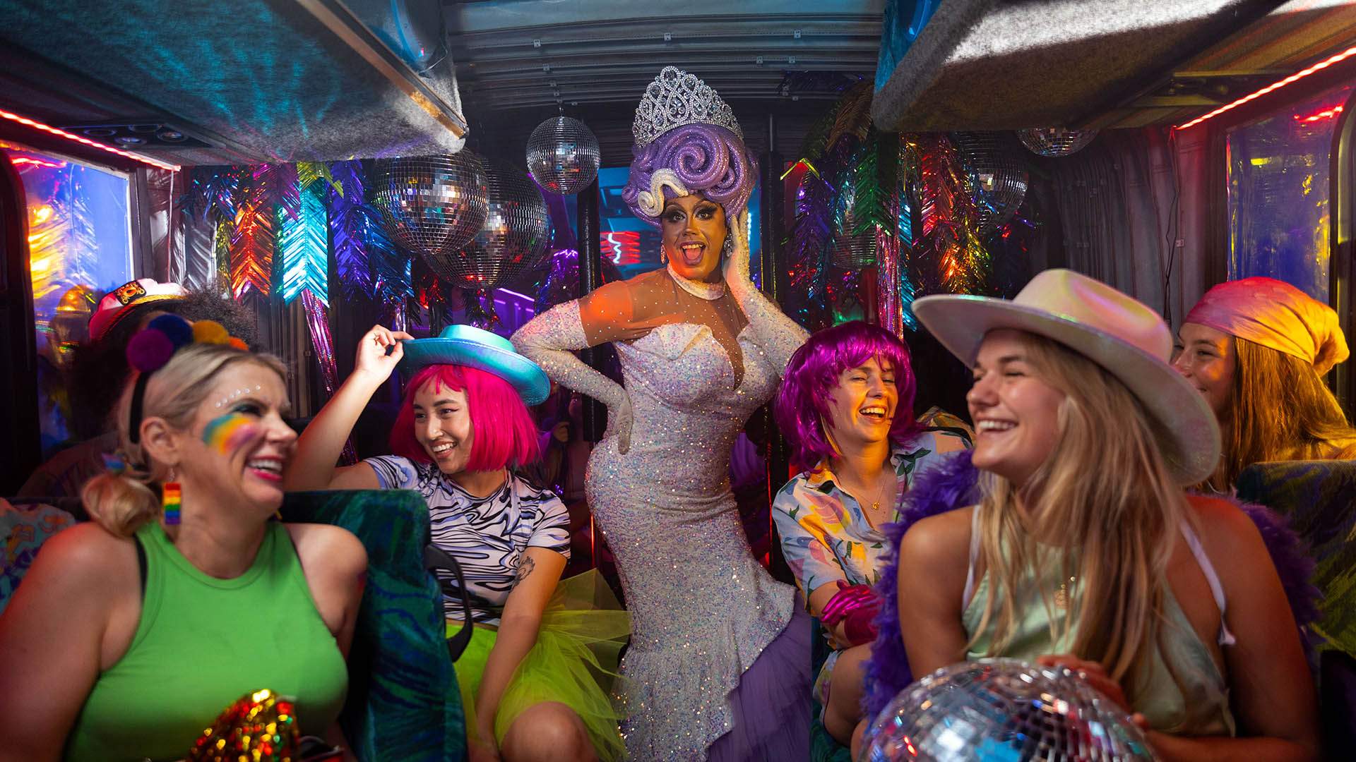 Uber Is Running a Free Hop-On-Hop-Off Party Bus for WorldPride Hosted by Vengaboys and Drag Queen Stars