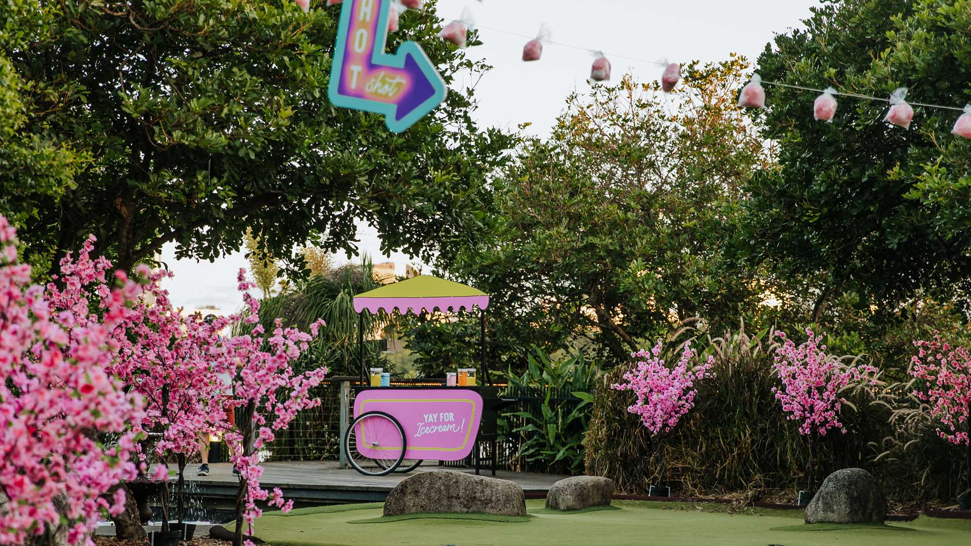 Sweet News: Victoria Park Is Bringing Back Its Candy-Themed Mini Golf Course This Easter