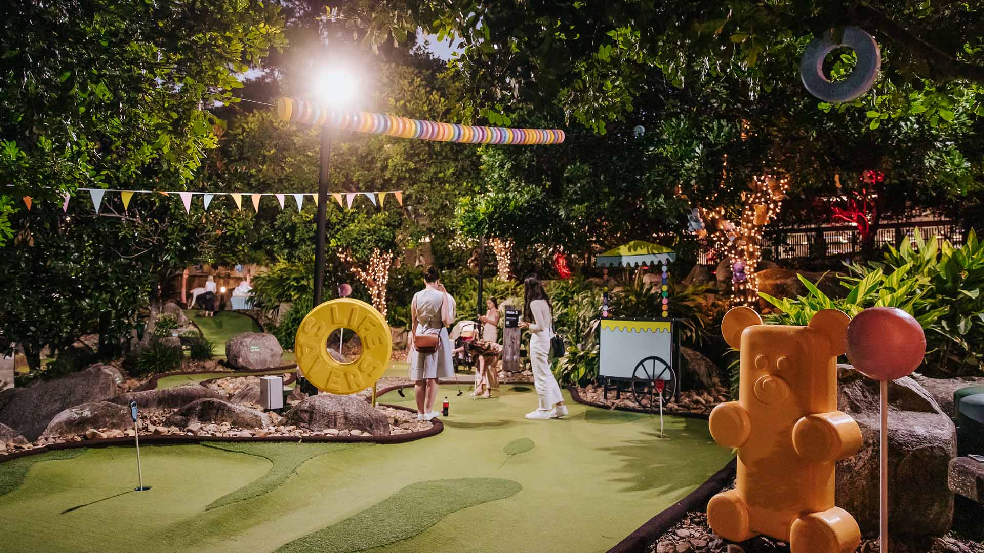 Sweet News: Victoria Park Is Bringing Back Its Candy-Themed Mini Golf Course This Easter