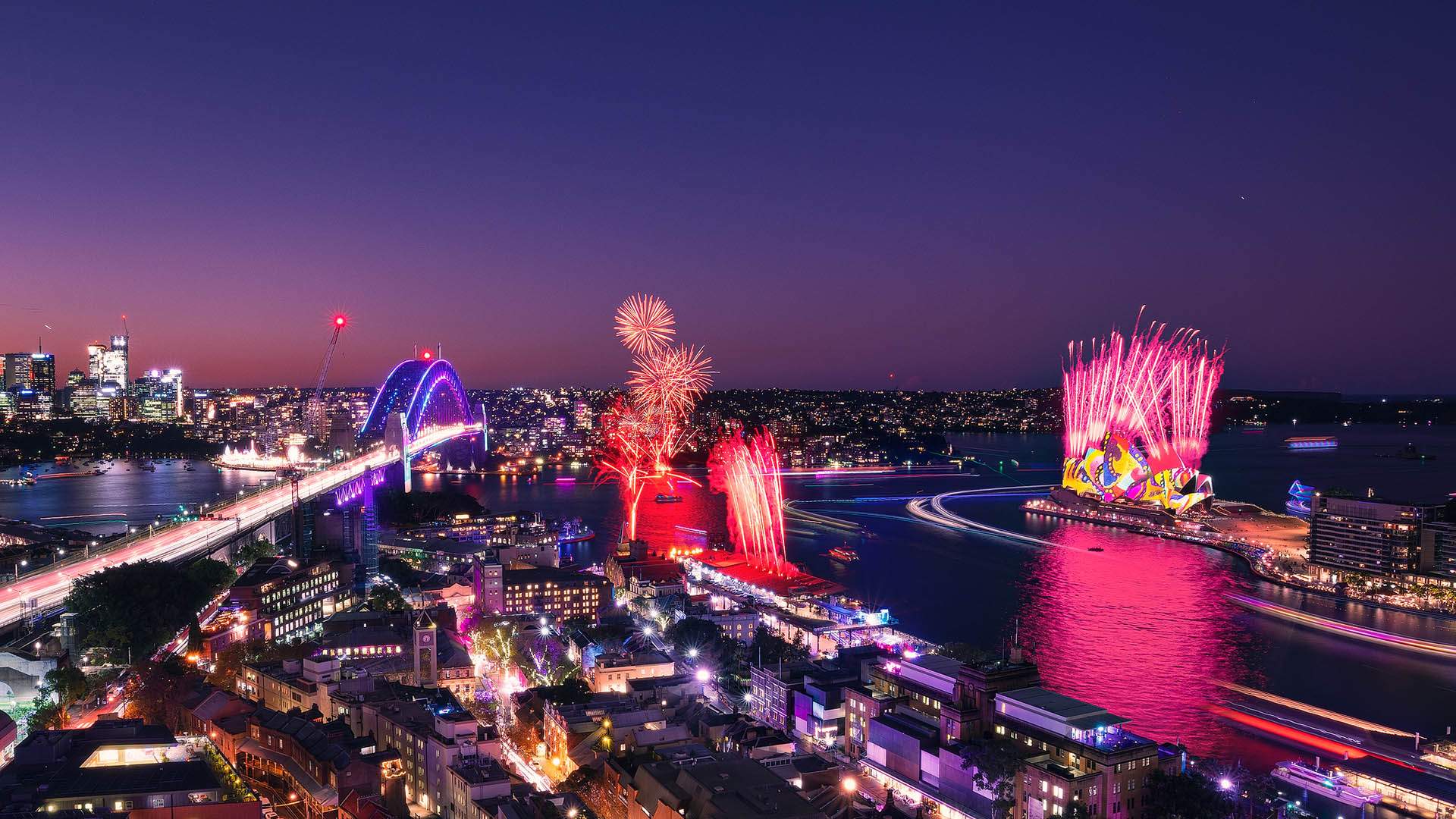 Vivid's Huge 2023 Lineup Will Include the Sydney Music, Light and Ideas Festival's First-Ever Food Fest
