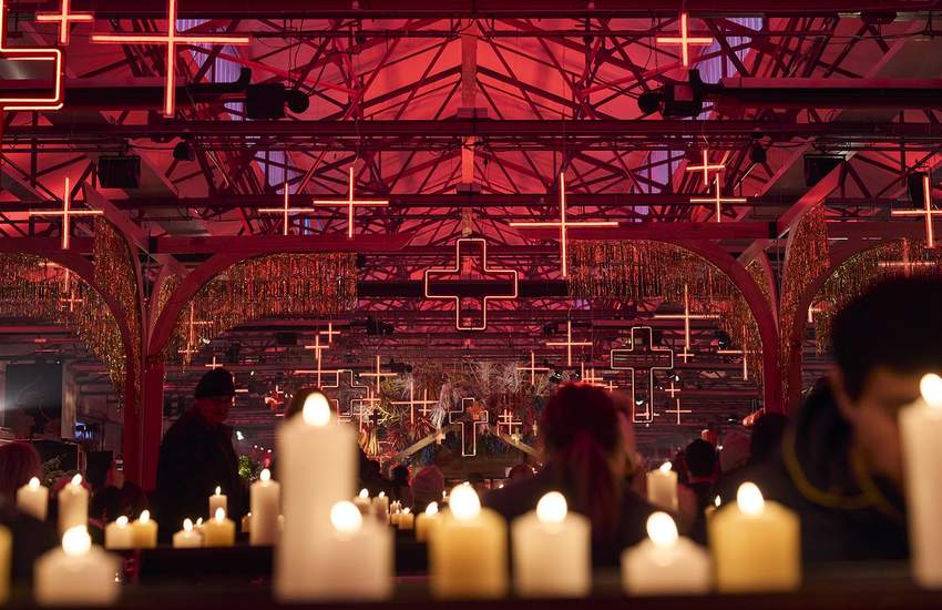 Background image for From a 'Twin Peaks'-Inspired Ball to a Giant Teddy with Laser Eyes, Dark Mofo's 2023 Lineup Is Ready to Dazzle