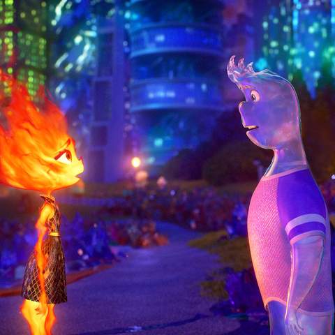 The Gorgeous Full Trailer for Pixar's 'Elemental' Goes All 'Romeo and Juliet' with Fire and Water