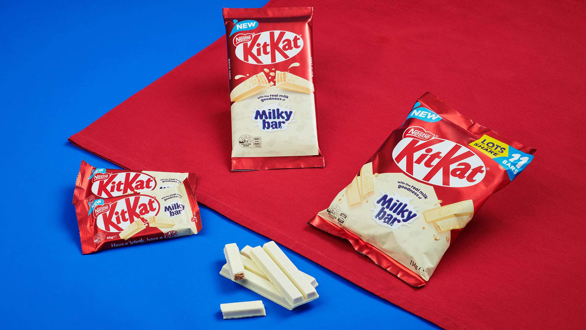 KitKat Is Following Up Its Milo Collaboration with a New Nostalgic Milkybar Range