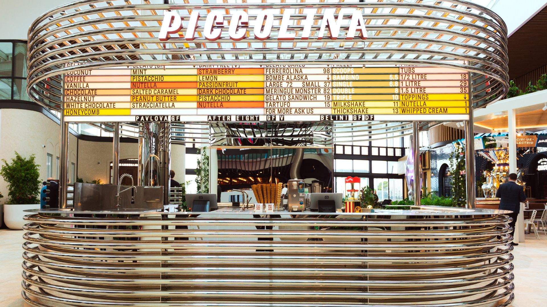 Piccolina - home to the best ice cream and gelato in Melbourne.