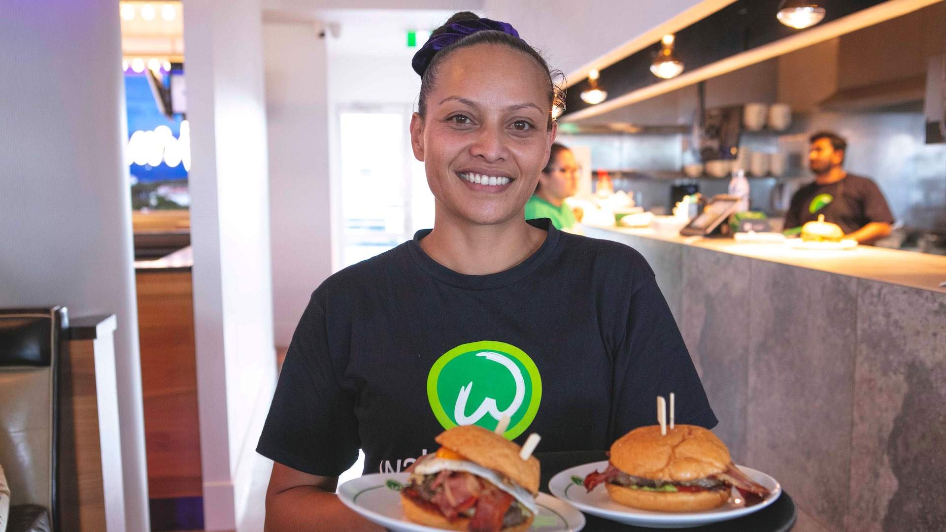 US Burger Joint Wahlburgers Has Officially Opened Its First Store in New Zealand Concrete