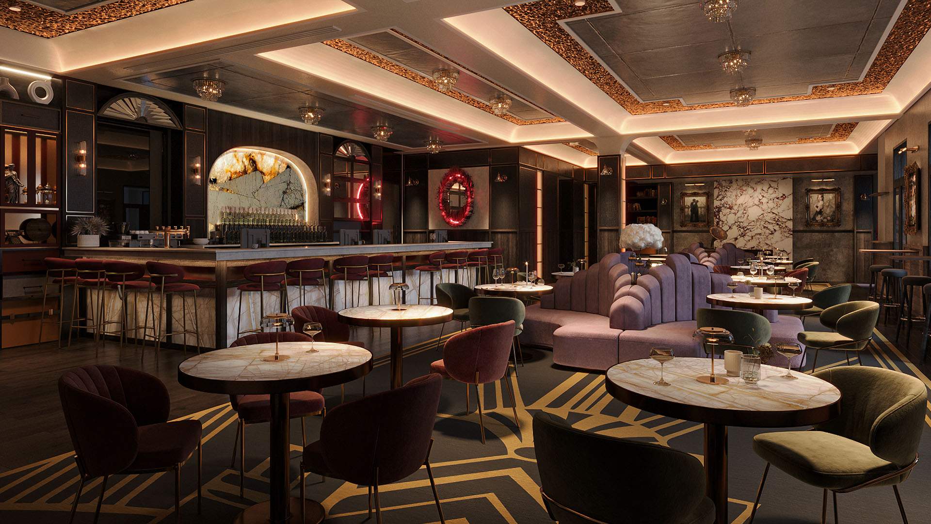GPO Hotel Is Reopening This Winter with a 'Gatsby'-Themed Cocktail Bar After a $9-Million Revamp