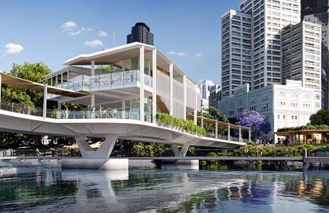 The Opa, Yamas and Massimo Crew Is Opening Two Dining Spots on Kangaroo Point's New Green Bridge