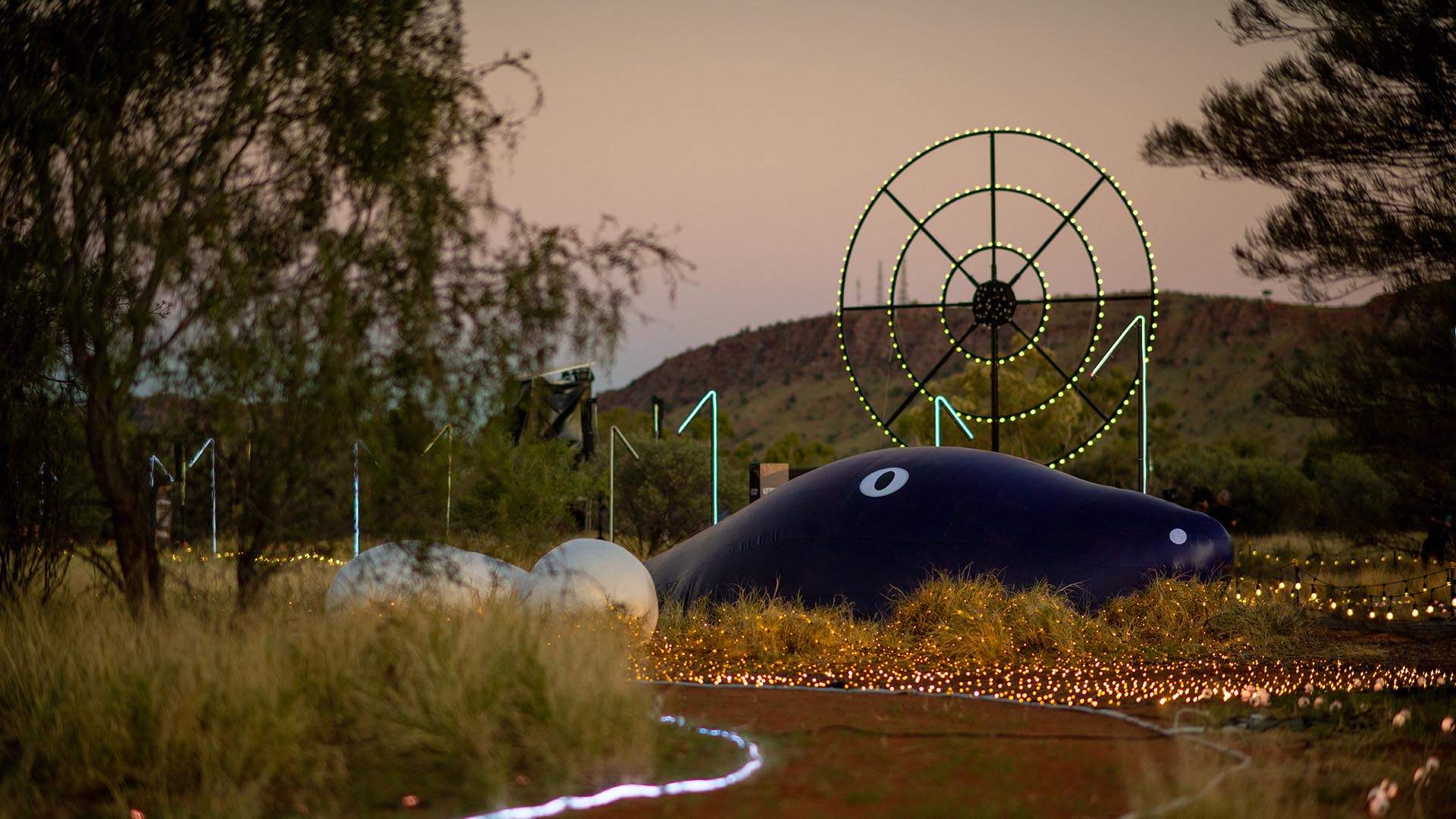 This Is What the Red Centre's Stunning Parrtjima — A Festival in Light Looks Like in 2023