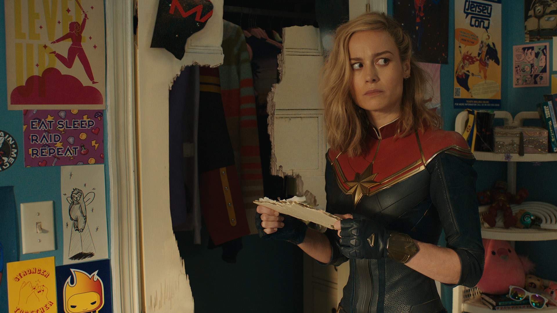 The First Trailer for 'The Marvels' Gets the MCU's New All-Female Superhero Trio Trading Places 