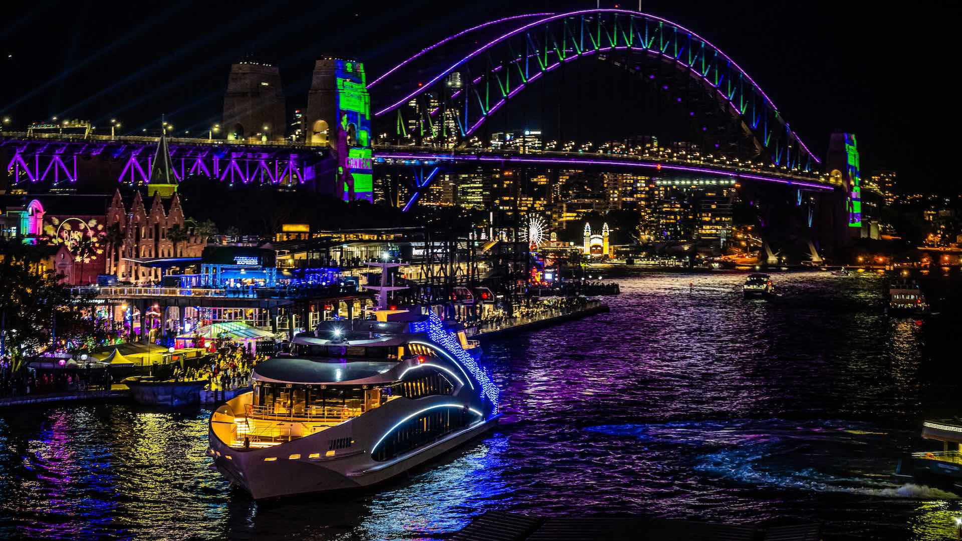 You Can Win an Exclusive Vivid Sydney Degustation Dinner by Celebrity Chefs Onboard a Superyacht