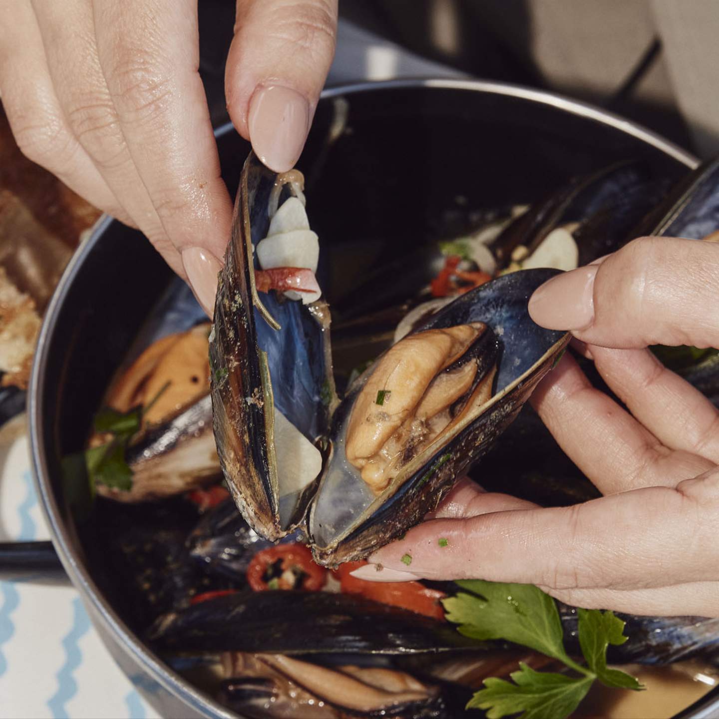 Hot Pot for Two — COOKING WITH THE PAN