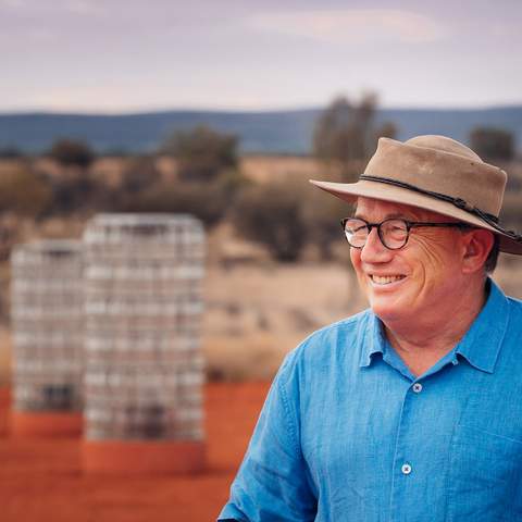 Bruce Munro's New 'Light-Towers' Installation Is Now Dazzling the Northern Territory's Kings Canyon