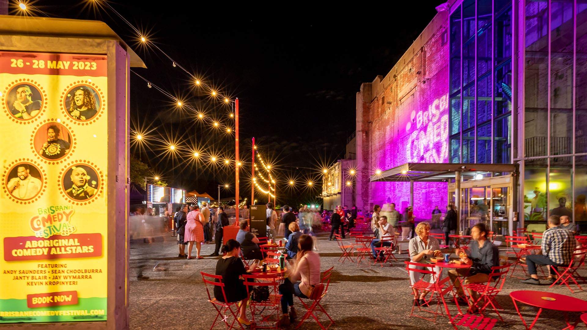 Revel Brewing Co Has Launched a Pop-Up Bar Outside Powerhouse Just for Brisbane Comedy Festival