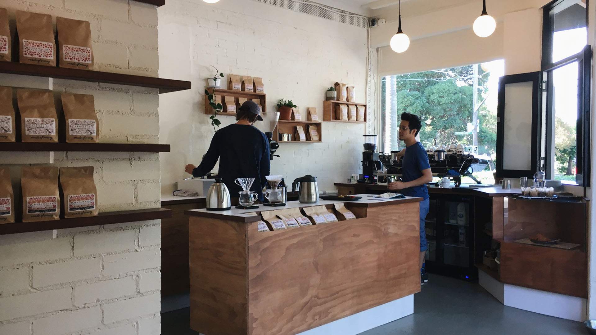 Staff working at Brighter Coffee - - one of the best cafes in Sydney