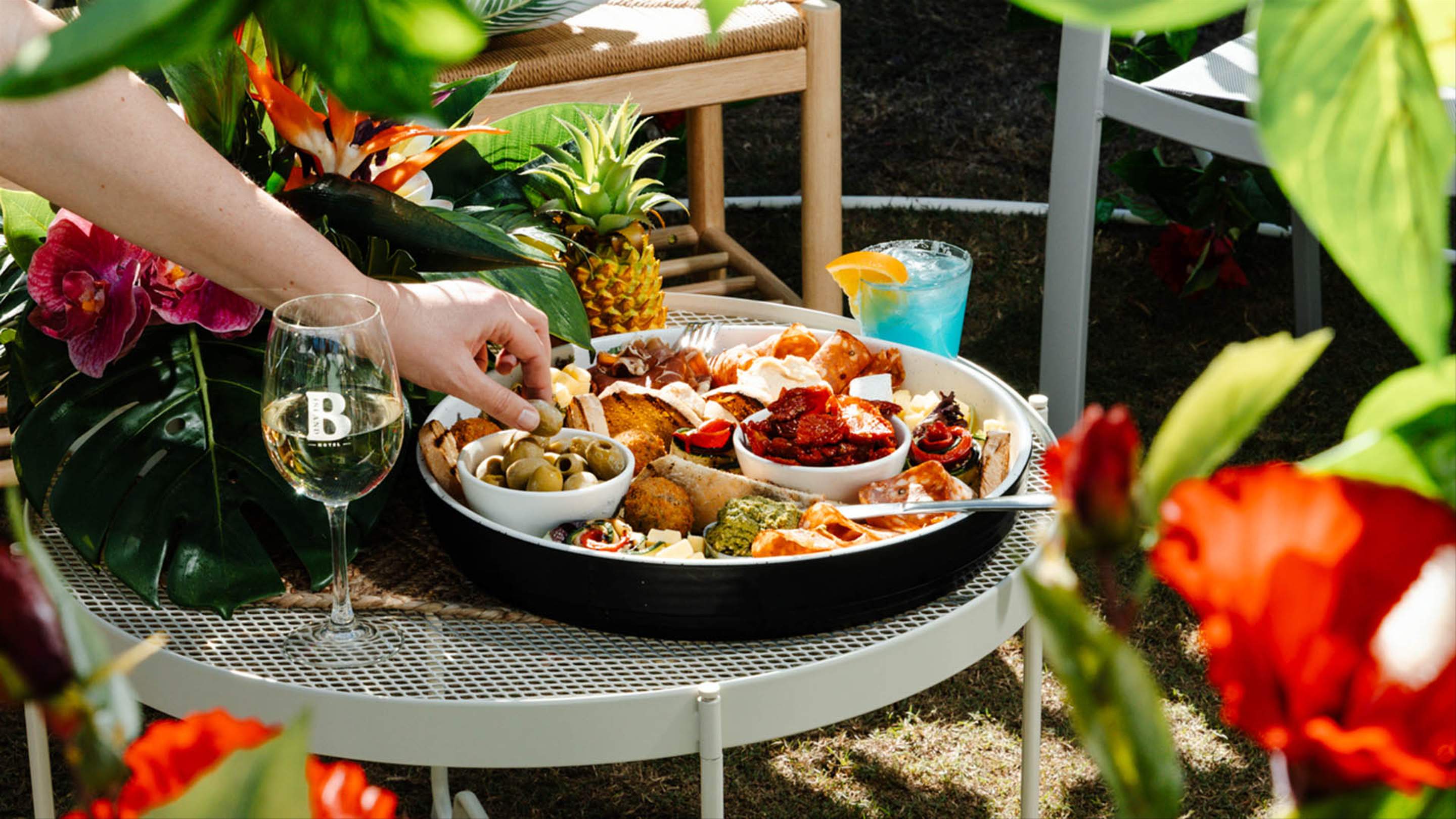 Bribie Island Hotel Has Added GreeneryCovered Pods to Its Fairy Light