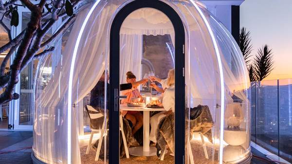 Lina Is Getting a Two-Month-Long Winter Makeover with Rooftop Igloos, Snow and Firepits
