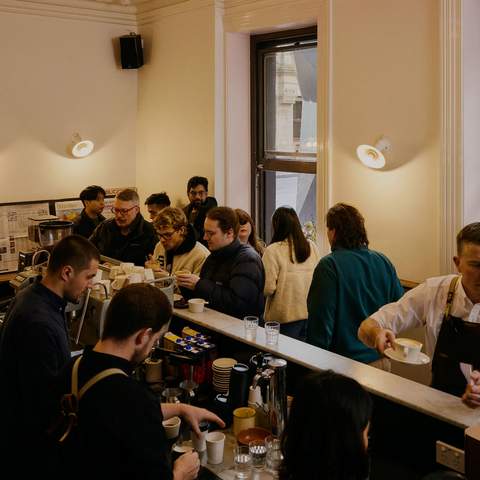 People ordering a Patricia - best coffee in Melbourne.