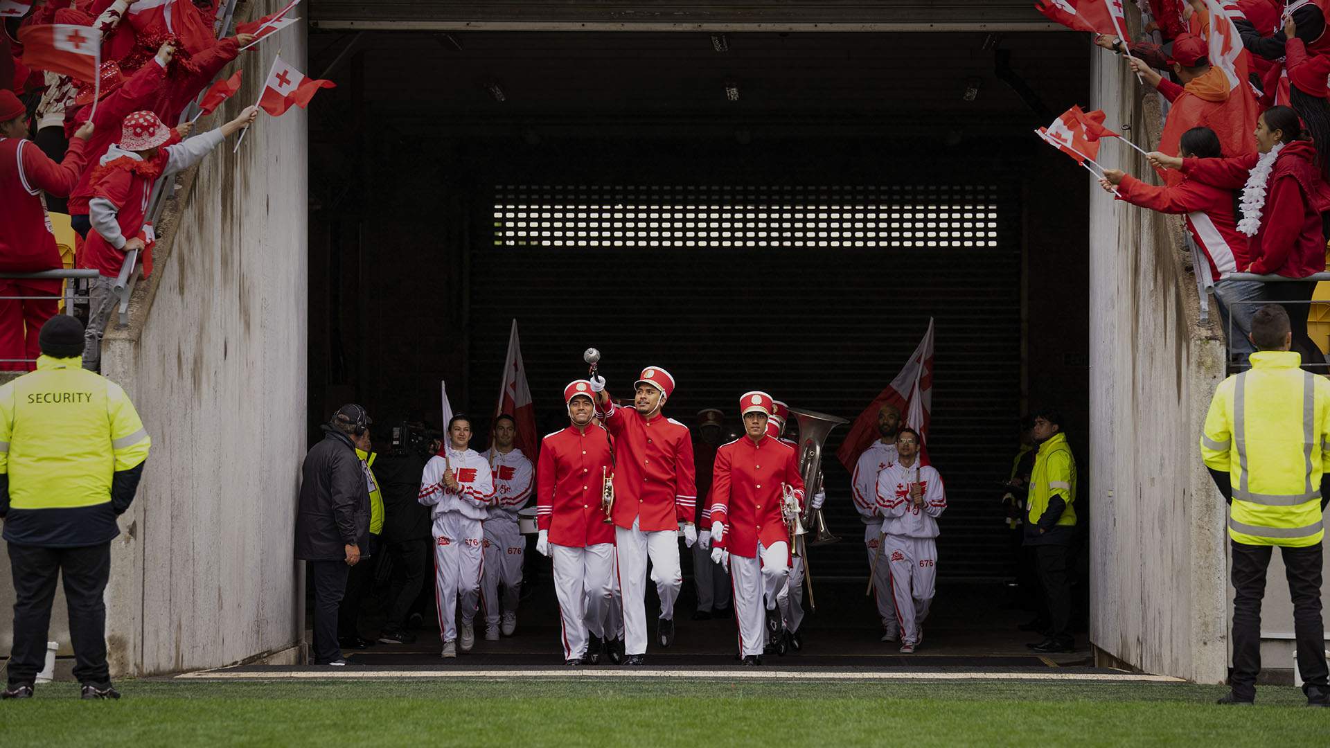 Red, White & Brass