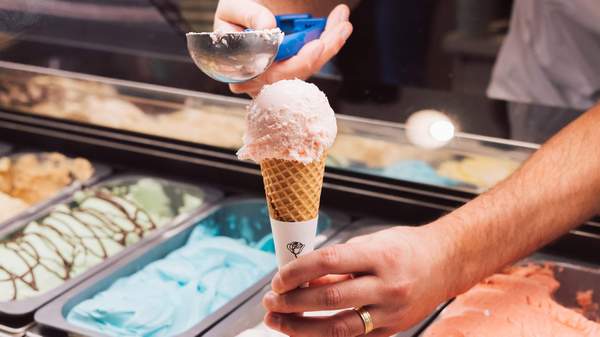 Now Open: Rosé Gelateria Has Launched Its Debut Brisbane Ice Creamery at Portside Wharf