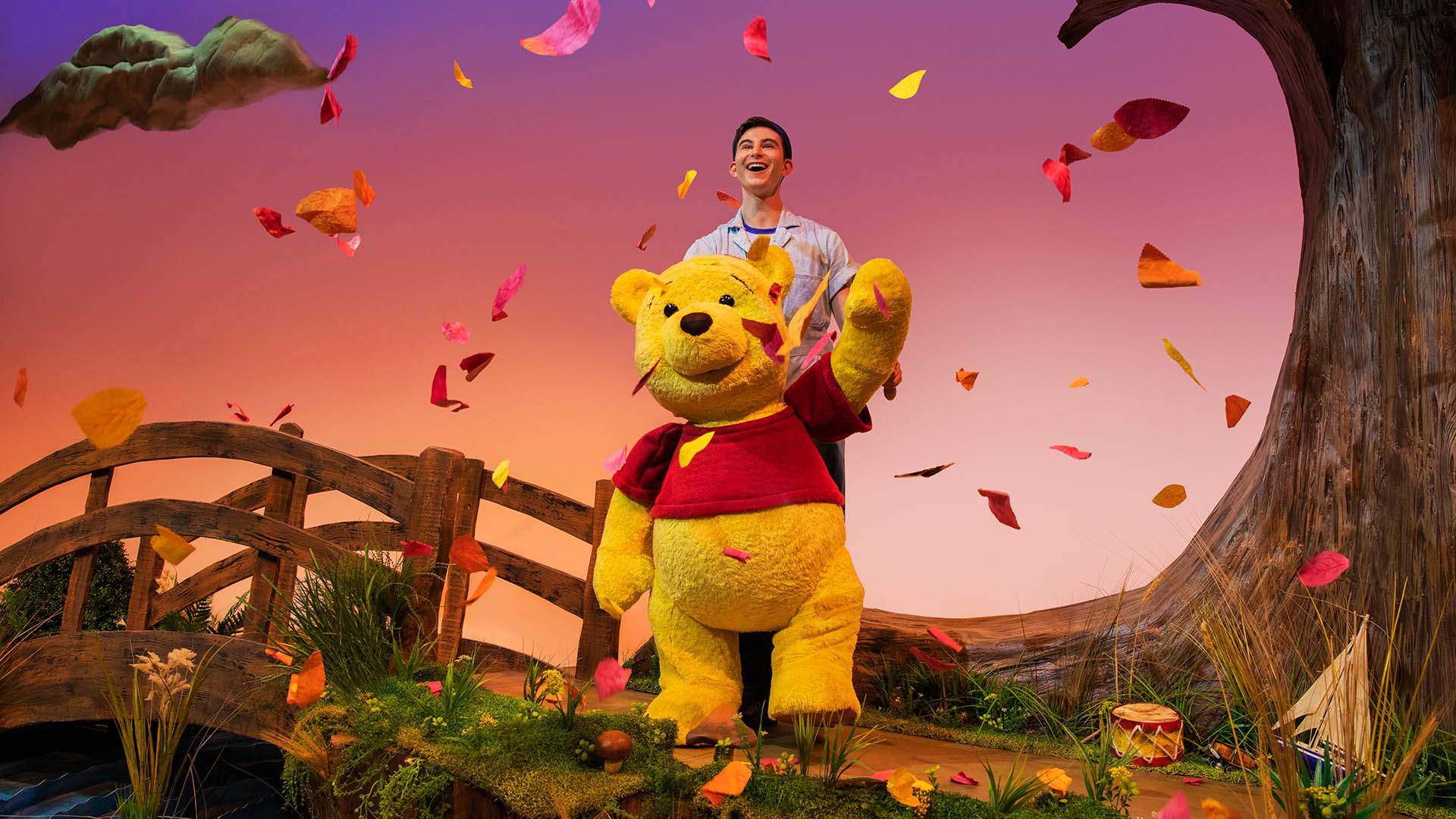 Disney's Nostalgic New 'Winnie-the-Pooh' Musical with Life-Sized Puppets Is Touring Australia