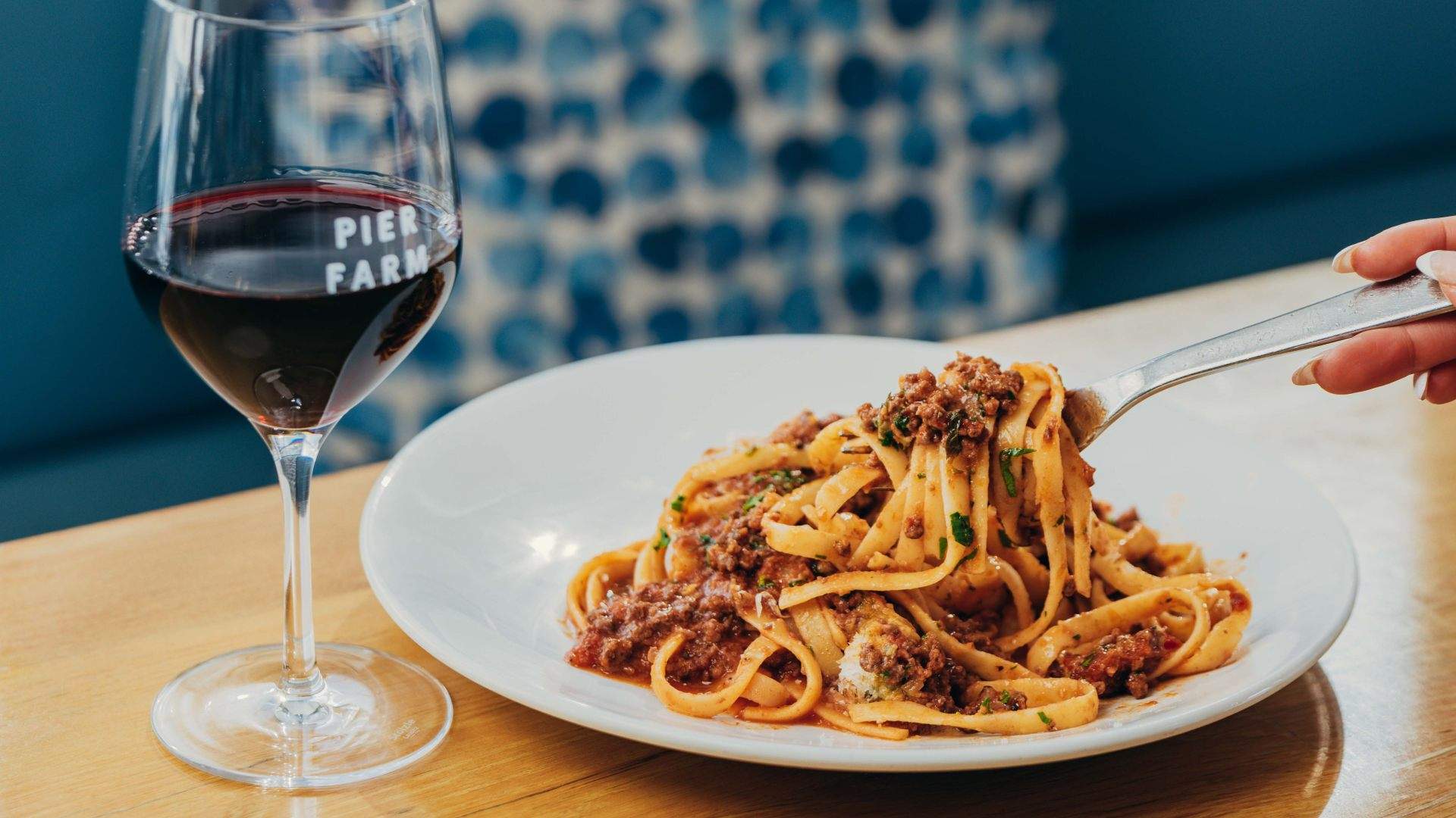 Pier Farm Pasta & Pinot Express Lunch - Concrete Playground