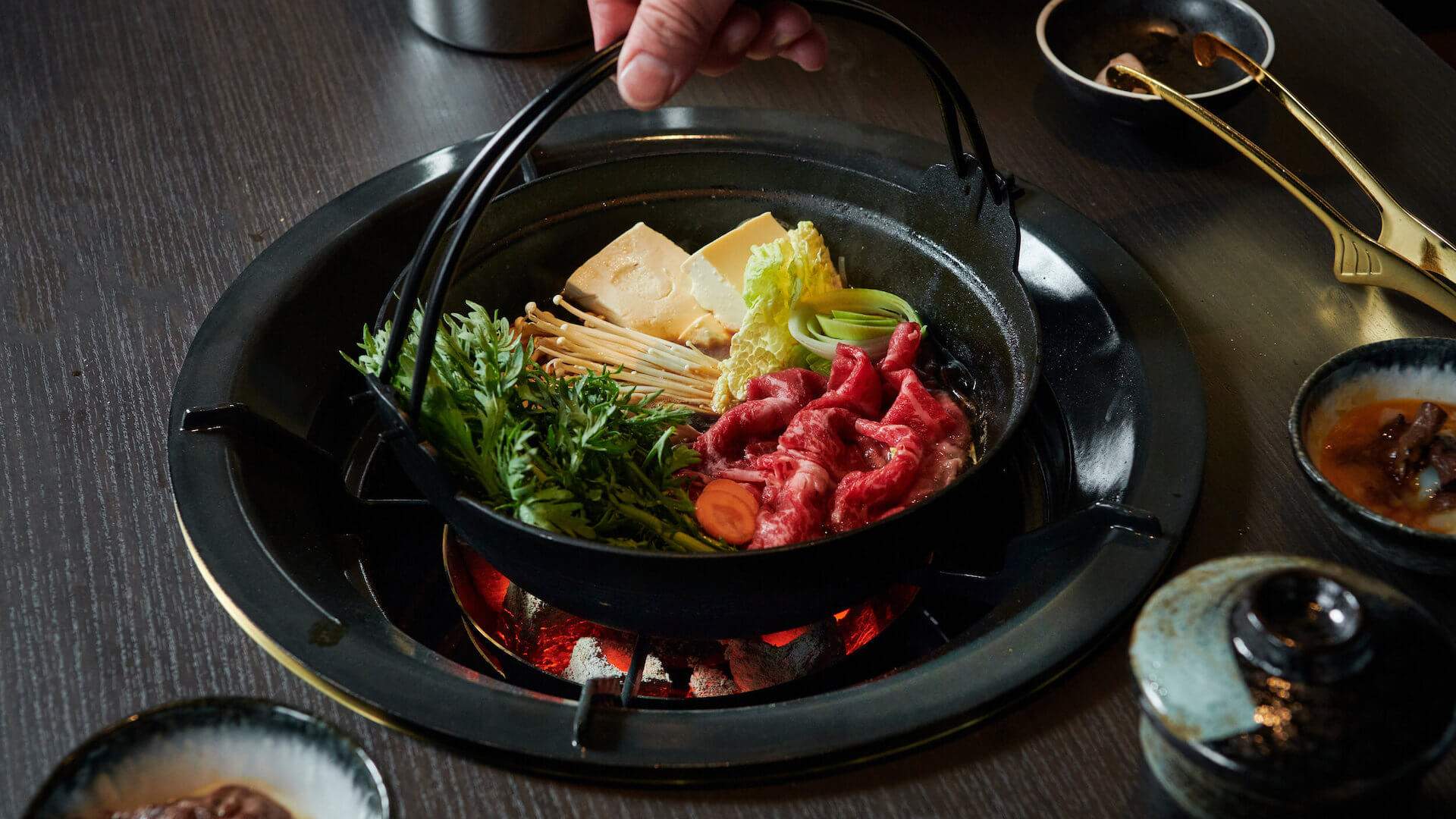 Japanese dishes at Marble Yakiniku in Melbourne