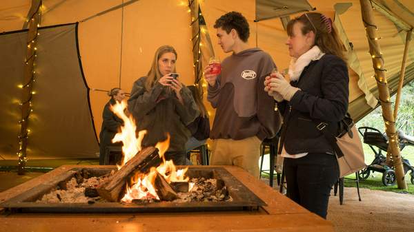 Healesville Sanctuary Wine and Wildlife winter festival