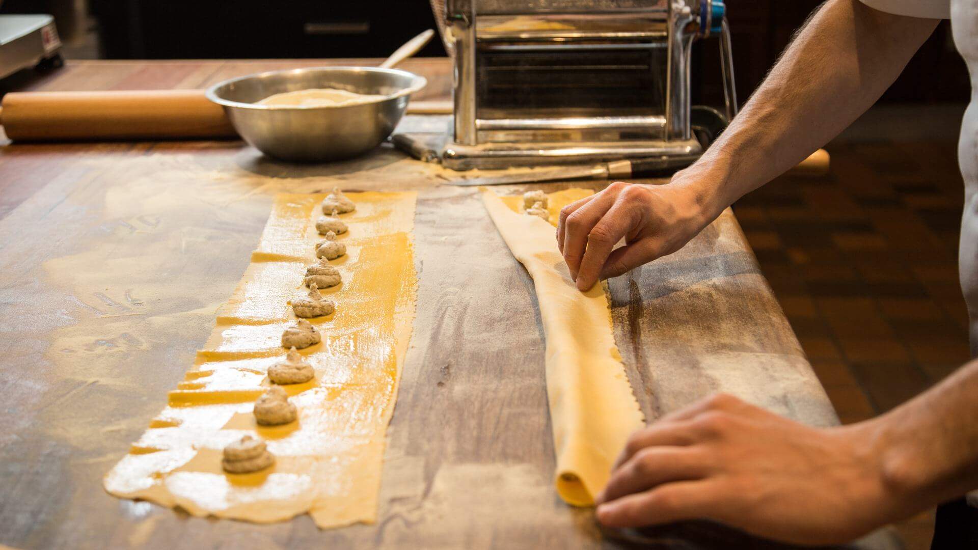 handmade pasta at machiavelli Ristorante — Italian restaurant in Sydney