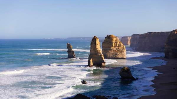 View of the 12 Apostles, Great Ocean Road in Victoria